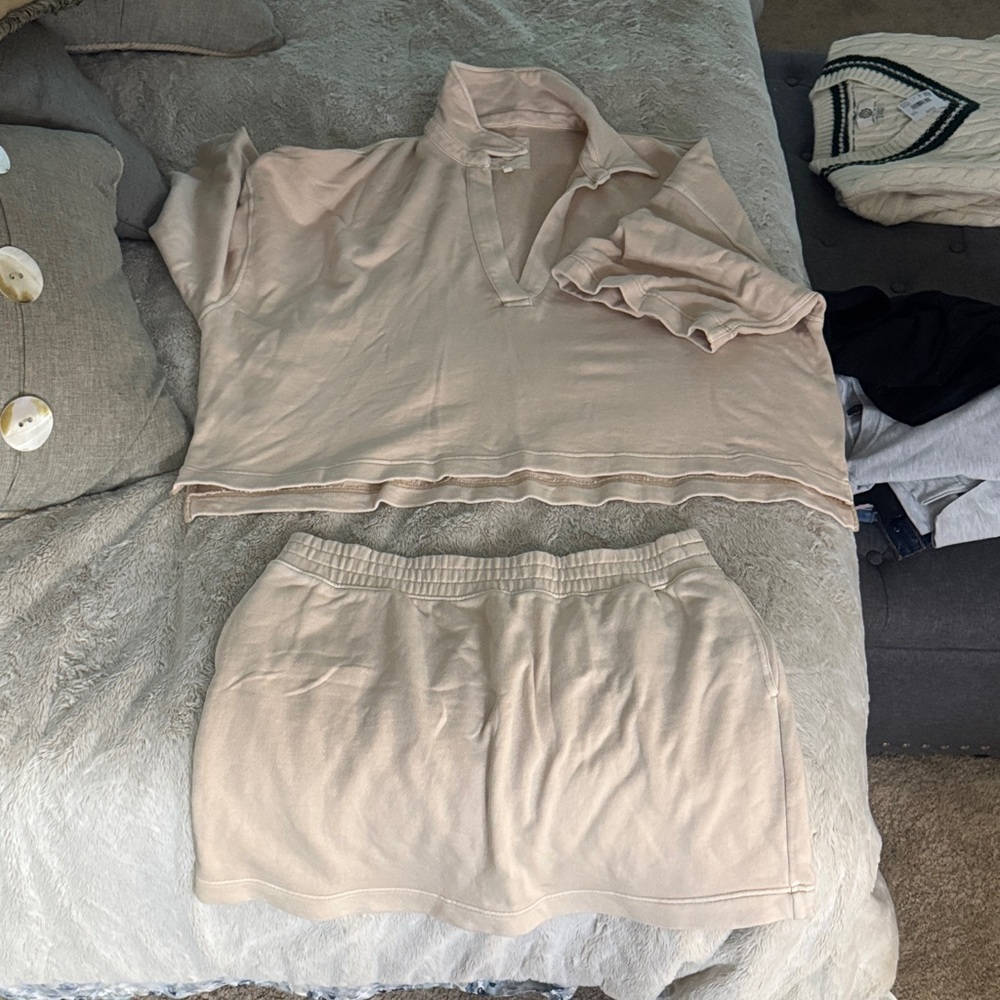 Women's Cream Aerie Set